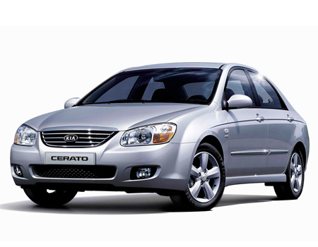 EVA автоковрики для Kia Cerato I 2004 - 2009 седан — kia-cerato-1-sedan